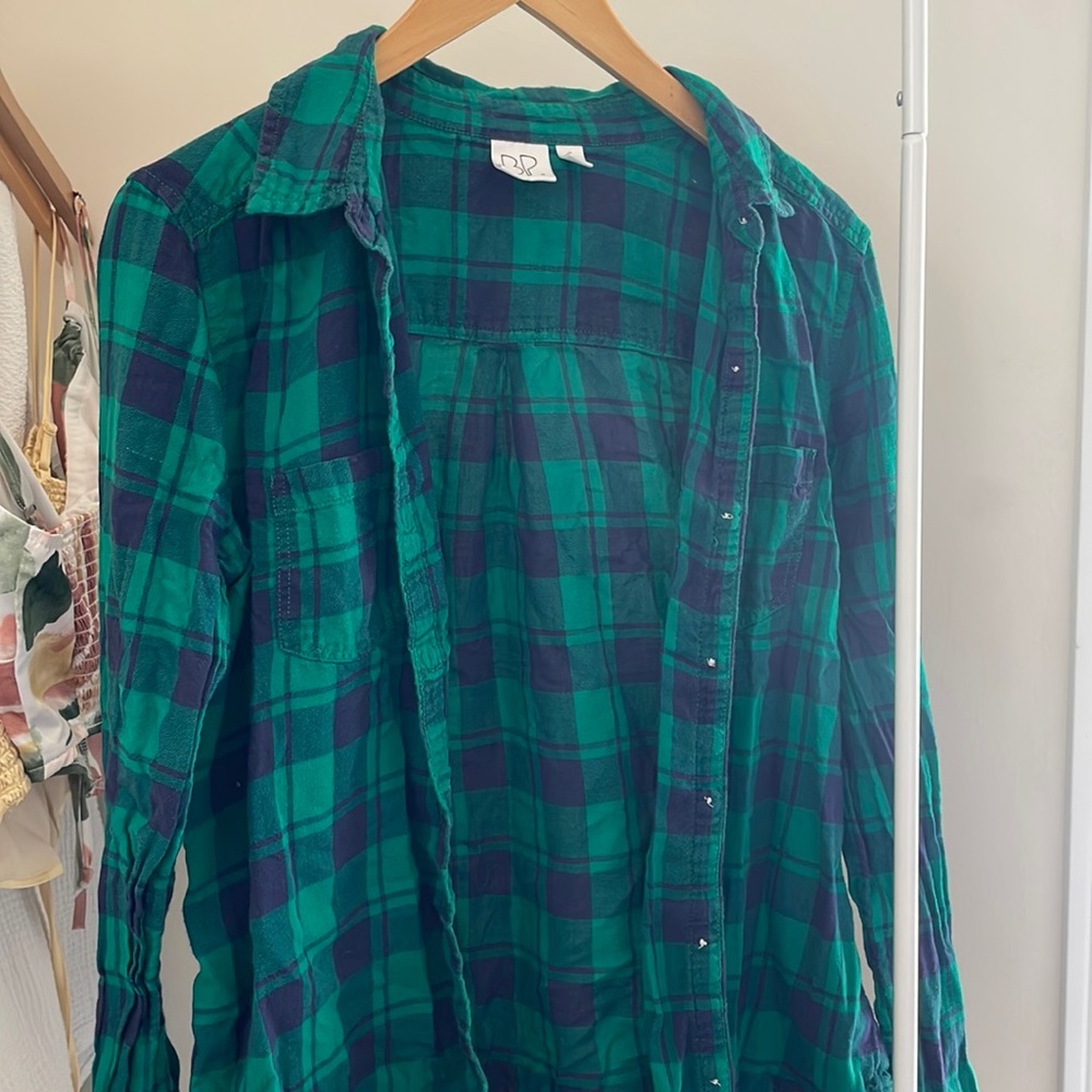 nordstrop bp green flannel